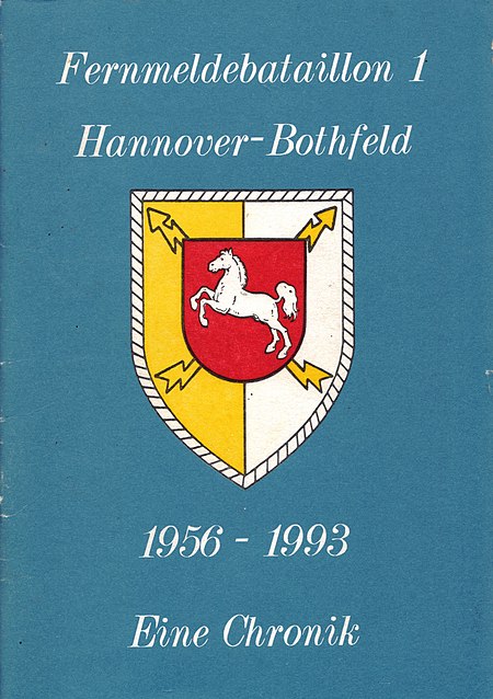 Broschüre Fernmeldebataillon 1 1993