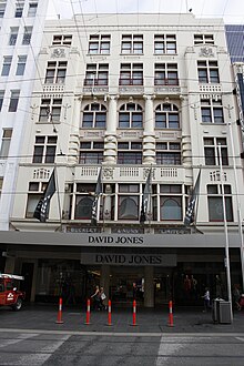 Buckley & Nunn signage on the current David Jones building (western Edwardian Baroque building) Buckley & Nunn signage 1a.jpg