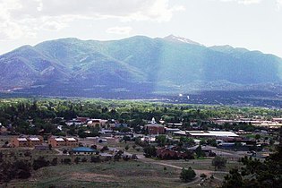 Buena Vista at the foot of the Collegiate Peaks