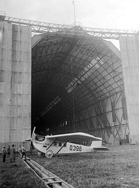 Vue de l'avion.