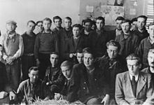Resistant prisoners in France, 1940 Bundesarchiv Bild 146-1973-029C-68, Frankreich, verhaftete Widerstandskampfer.jpg