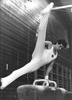 Michael Nikolay East German gymnast