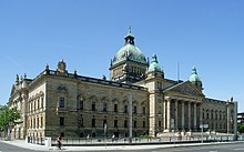 The Federal Administrative Court of Germany in Leipzig is the highest administrative court in Germany. Bundesverwaltungsgericht (Deutschland).JPG