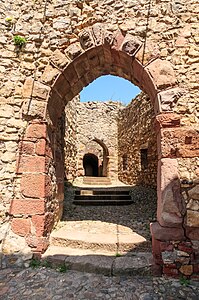 Second gate, Gatehouse Upper bailey Rötteln Castle Lörrach Germany