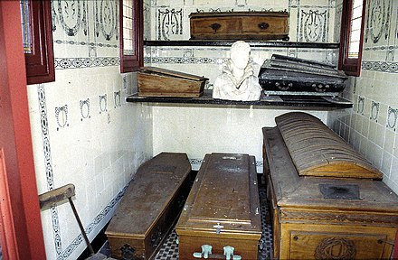 Interior of Carré's mausoleum