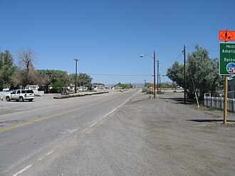 In Baker, looking in Death Valley direction CA Hwy 127 Baker CA.JPG