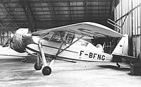 D.7 Cricri Major built by CFA in 1947 at Pontoise airfield near Paris in 1967 CFA D.7 Cricri Major F-BFNG Pontoise 02.06.67.jpg