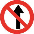 No entry, Chile