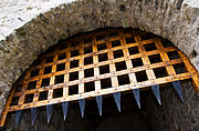 Cahir Castle Portcullis by Kevin King