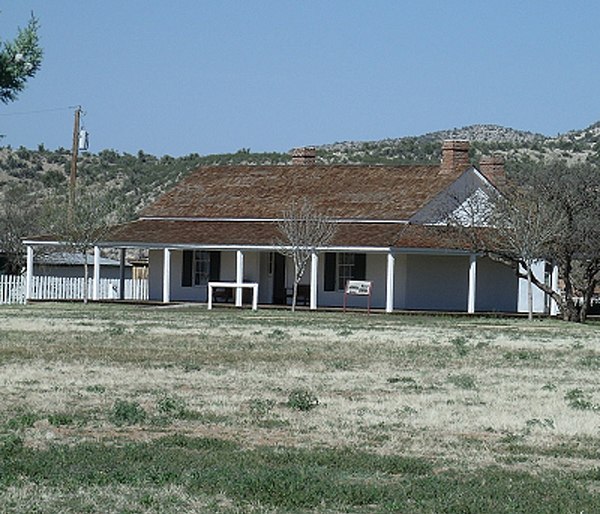 The historic Doctor’s & Surgeons Quarters in Fort Verde was built in 1871.