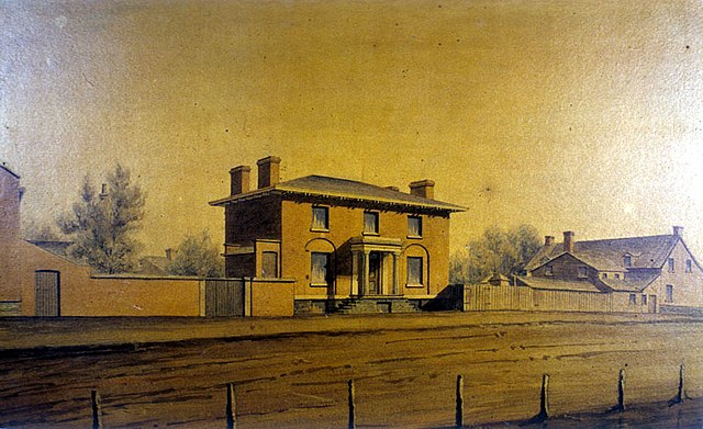 Canada Company office, 1834