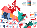 Canadian federal election 2004 - Winning party vote by riding (🚩co-authored by Mr.Election)