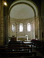 Arc absidal de l'església de Sant Miquel de Fluvià.