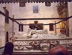 Isabella and Ferdinand's tomb in La Capilla Real, in Granada