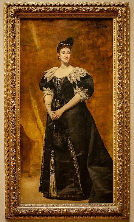 Fail:Carolus-Duran - Mrs. William Astor - with frame.jpg
