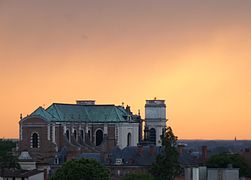 Montauban Cathedral at sunset