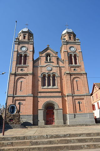 <span class="mw-page-title-main">Holy Name of Jesus Cathedral, Fianarantsoa</span> Catholic cathedral in Madagascar