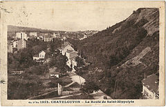 Châtel-Guyon-FR-63-la route de Saint-Hippolyte-vers 1928.jpg