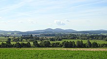 Blick über die Regentalaue bei Cham zum Falkensteiner Vorwald