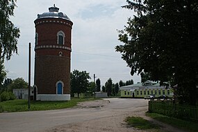 Воданапорная вежа каля чыгуначнай станцыі