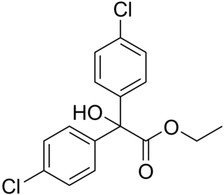 <span class="mw-page-title-main">Chlorobenzilate</span> Chemical compound