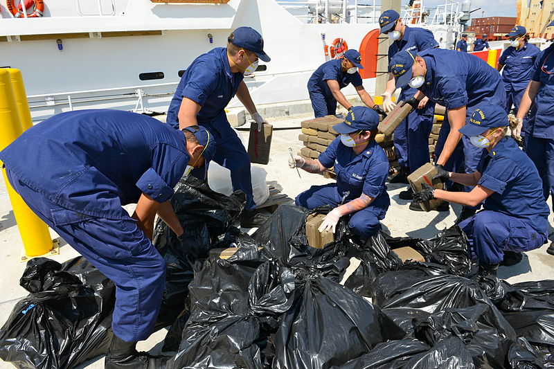 File:Coast-guard-cutter-paul-clark-crew-members-offloads-contraband -- .VHh5A8m w6w.jpg