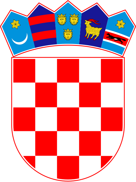 Fichièr:Coat of arms of Croatia.svg