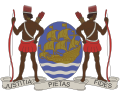 Herb Surinamu jako kolonii Holenderskiej w latach 1913-1959
