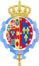 Wappen von Prinzessin Ines, Herzogin von Syrakus (geb. 1940) .svg