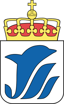 Coat of arms of the Norwegian Maritime Authority.svg