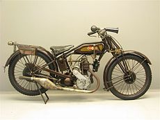 Condor model 311 Populaire uit 1928 met een 350 cc MAG kop/zijklepmotor