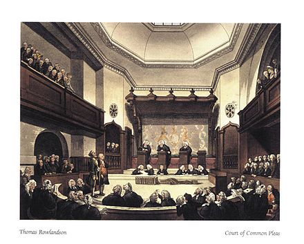 The Court of Common Pleas in 1822
