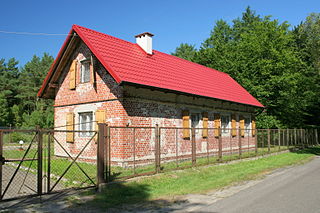 Czołpino Village in Pomeranian, Poland