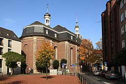 Düsseldorf - Poststraße+Maxplatz+St Maximilian 02 ies