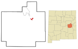 Location of Fort Sumner, New Mexico