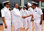 Miniatuur voor Bestand:Defence Minister Arun Jaitley greets the Navy's Commanders-in-Chief at the Commander's Conference 2014.jpg