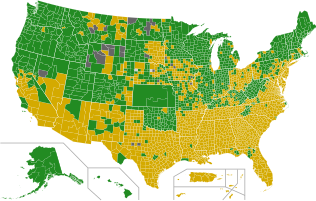 Demokratische Vorwahlen – Ergebnisse nach Wahlbezirken (Counties)