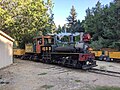 * Kandidimi: The Shay locomotive #1, "Dixiana", operating at Roaring Camp & Big Trees Narrow Gauge Railroad in Felton, California. --Grendelkhan 13:21, 21 May 2024 (UTC) * Vlerëso I like a detail better without the shed on the left in the picture. Please look here. -- Spurzem 15:54, 21 May 2024 (UTC)