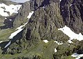 Douglas Boulder (Ben Nevis, Highland Scotland) and Raeburn's Arete (behind, left) 4x3.jpg