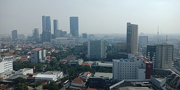 Downtown of Central Surabaya