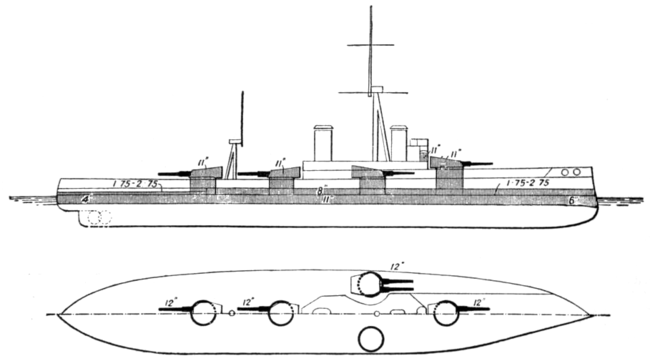 EB1911 Ship Fig. 63 - HMS 'Dreadnought'.png