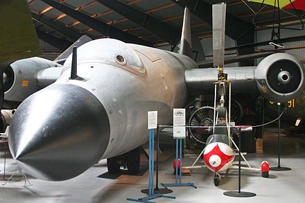 A Swedish Air Force Tp 52, (a Canberra T.11 secretly converted for ELINT missions), at Svedinos Museum