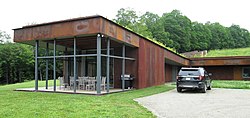 An earth house in Guilford, Vermont