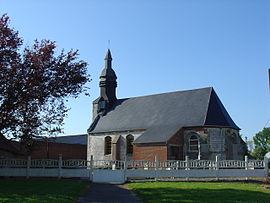 L'église d'Ecoivres