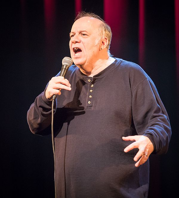 Pepitone in 2017, at the Crap Comedy Festival in Oslo, Norway