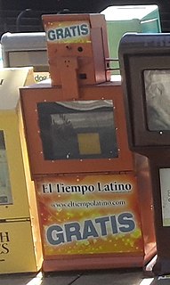 <i>El Tiempo Latino</i> Spanish-language weekly newspaper in Washington, D.C