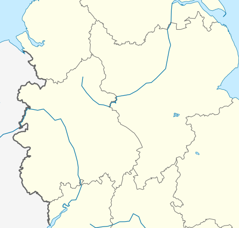 2010–11 Northern Premier League is located in England Midlands