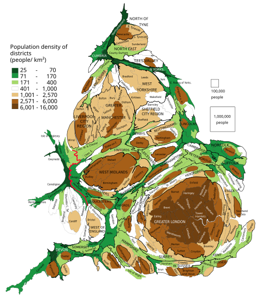 File:England and Wales population cartogram districts.svg