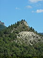 Colline au sud d'Entrages, 787 m d'altitude, proche RN 85