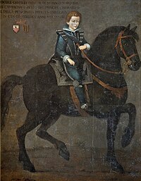 Ercole Grimaldi (Marquis of Baux) hier of Prince Honoré II of Monaco by unknown artist.jpg